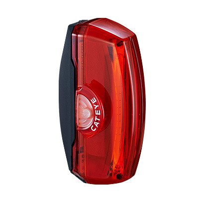 CATEYE ไฟท้ายกระพริบแคทอาย RAPID X3 tail light, TL-LD720-R, สีแดง X3 รีชาร์ท USB แรง 100 lumen