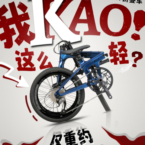 จักรยานพับได้ VIQI F02 คาร์บอนไฟเบอร์ T800 | เกียร์ Shimano 9 สปีด | เบรกดิสก์น้ำมัน | น้ำหนักเบา 9.6 กก.