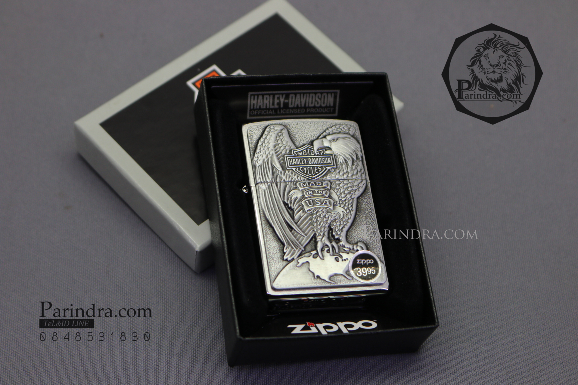 ไฟแช็ค Zippo แท้ "Harley Davidson" #Zippo 200HD.H231 แท้นำเข้า 100%
