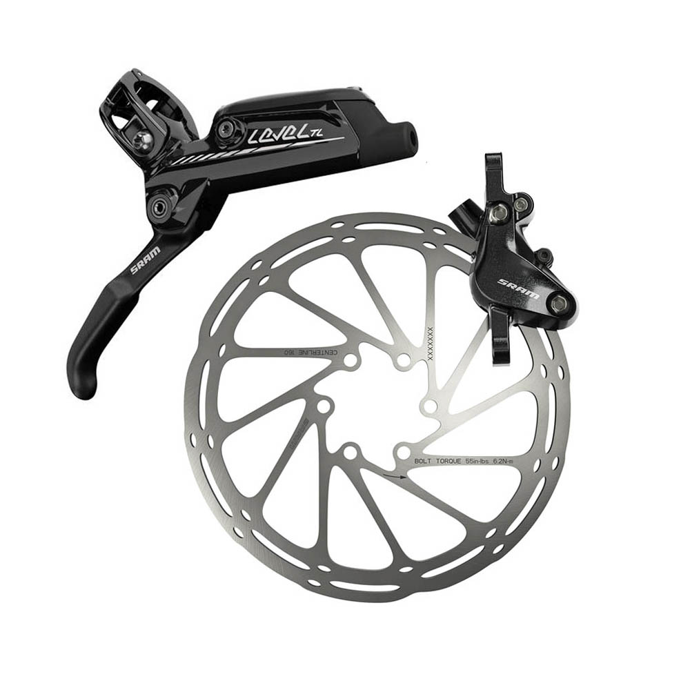 ชุดดิสเบลค SRAM Level TL (ไม่รวมใบดิส rotor not include) Disc brake set (หน้า+หลัง)