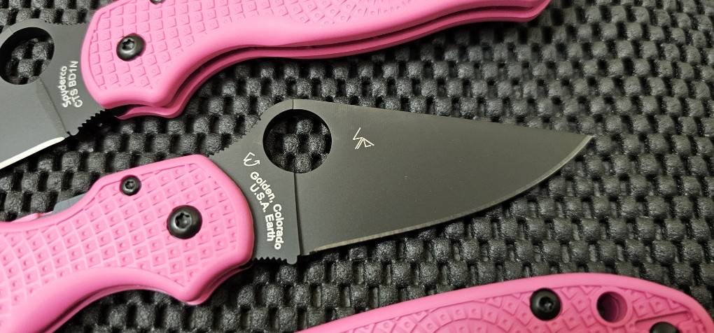 Spyderco Para 3 Lightweight Compression Lock Pink FRN
