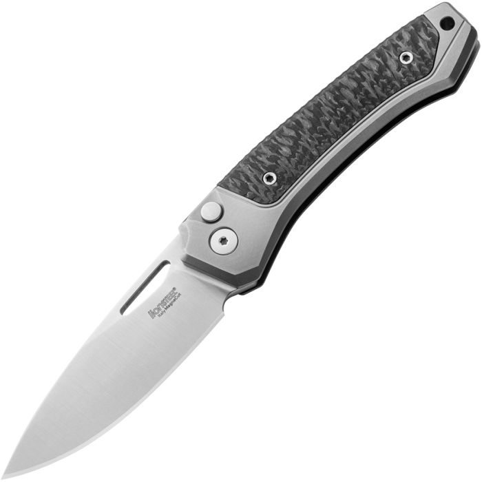 LionSTEEL Twain Button Lock CF Gray