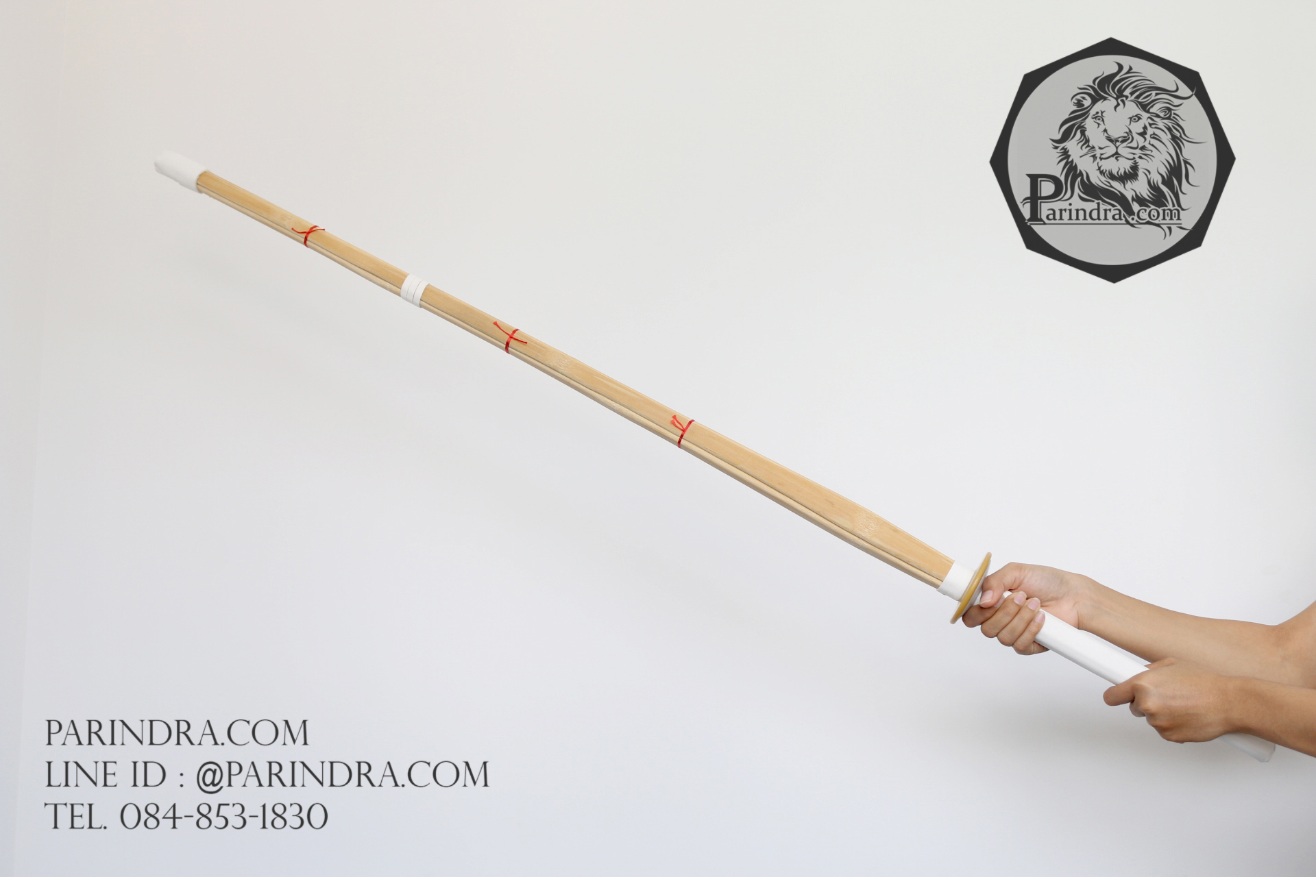 ขายดาบไม้ ทำจากไม้ไผ่ชิไน Shinai ไว้ฝึกฟันดาบ แข็งแรงทนทาน ด้ามหุ้มหนัง