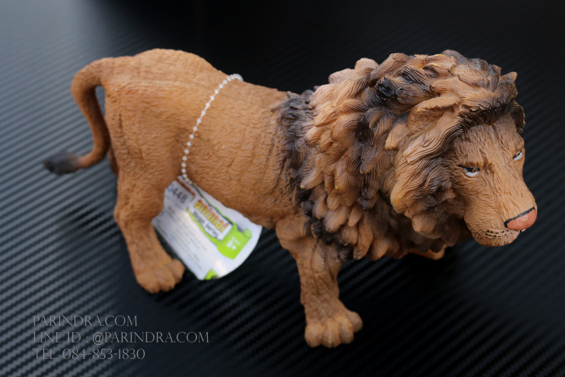 โมเดลสิงโต Lion แบบยางแข็ง ตั้งโชว์สวย ขนาดใหญ่ 10 นิ้ว