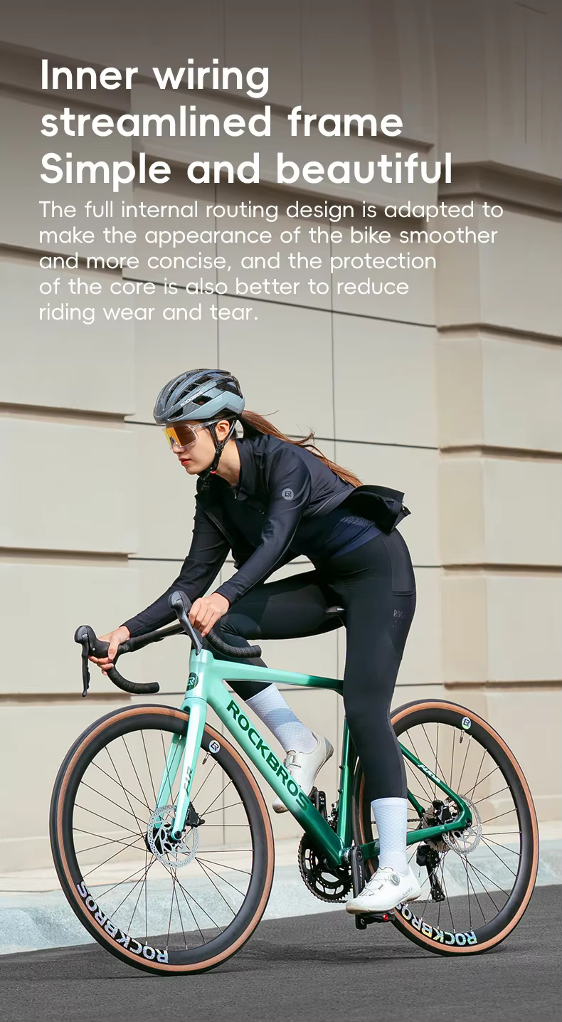 ROCKBROS GALE W3 38mm จักรยานเสือหมอบ 20 สปีด | เบรกน้ำมัน ขอบล้อ38mm 700C | ปี 2025