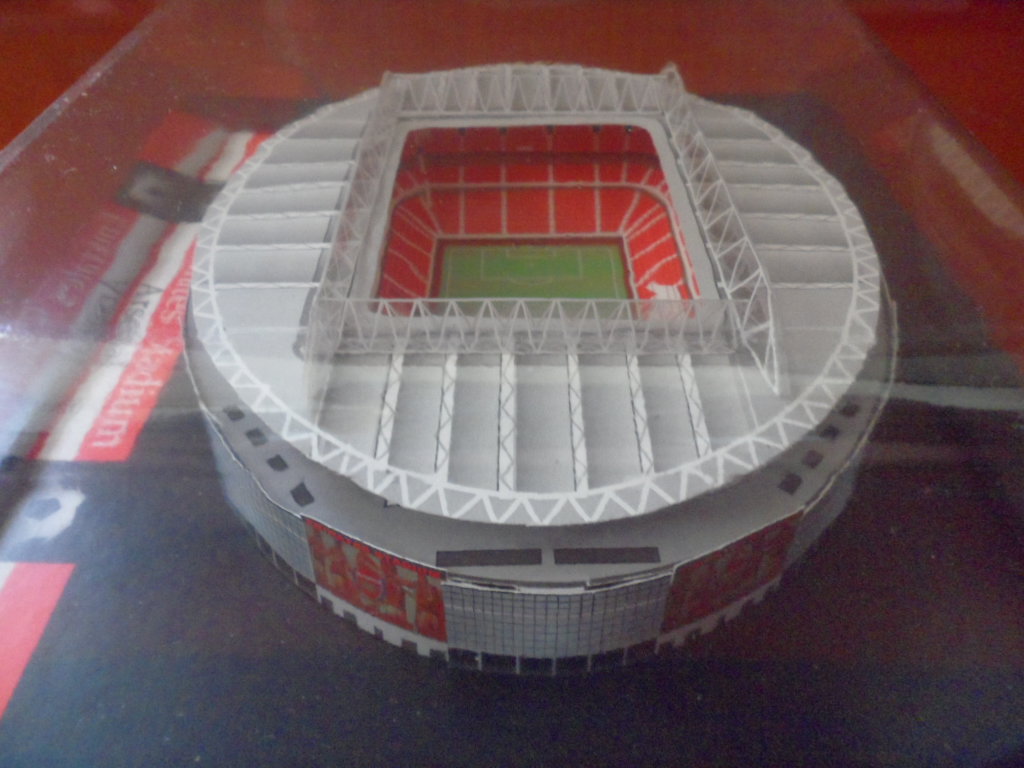 โมเดลสนามฟุตบอล สโมสรอาร์เซนอล - สนามเอมิเรตส์ สเตเดี้ยม ใหม่ / ARSENAL Football Club Football Stadium Model - EMIRATES Stadium NEW