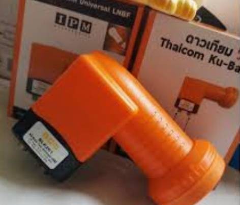 IPM LNB-KU Band Universal Twin 2output รุ่น BLK 201