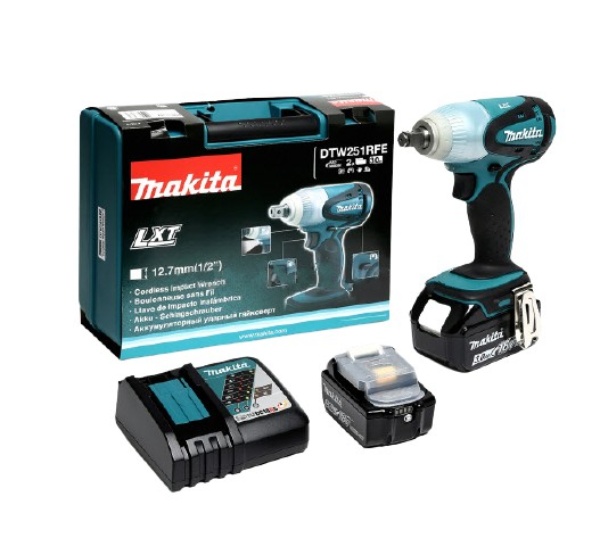บล็อคไร้สาย 18 โวลต์ Makita มากีต้า รุ่น DTW251RFE (แท้) ##