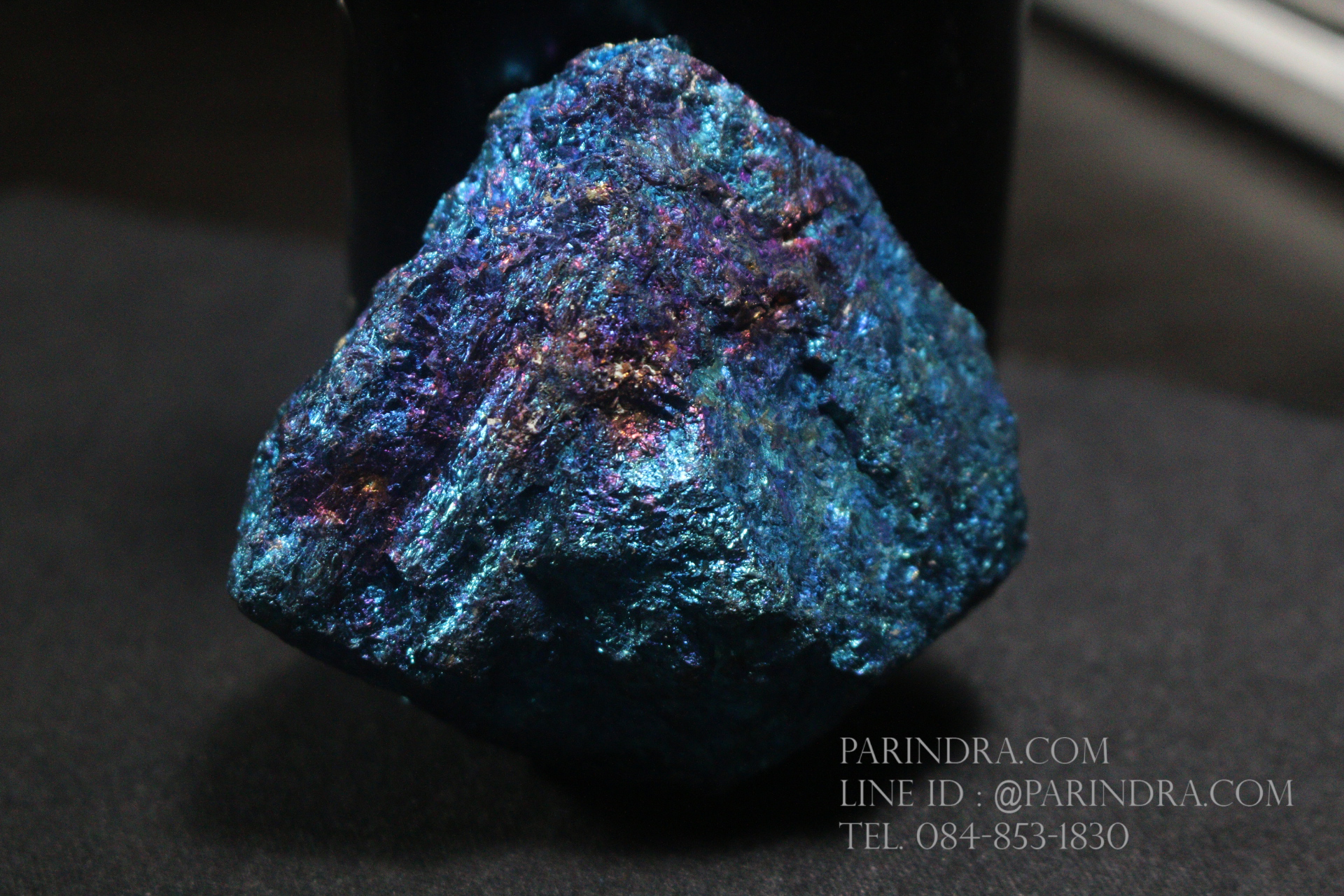 สินแร่นกยูง PEACOCK ORE (Bornite) ขนาด 138 กรัม #BOR001