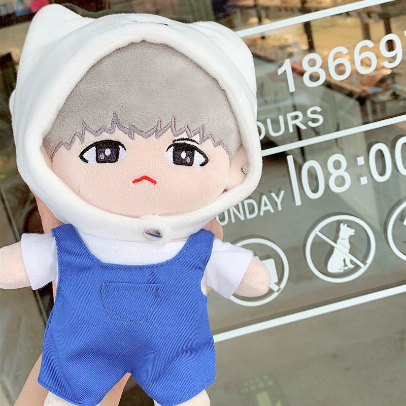 ชุดตุ๊กตา ชุดหมีขาว (ขนาด 20 cm.)