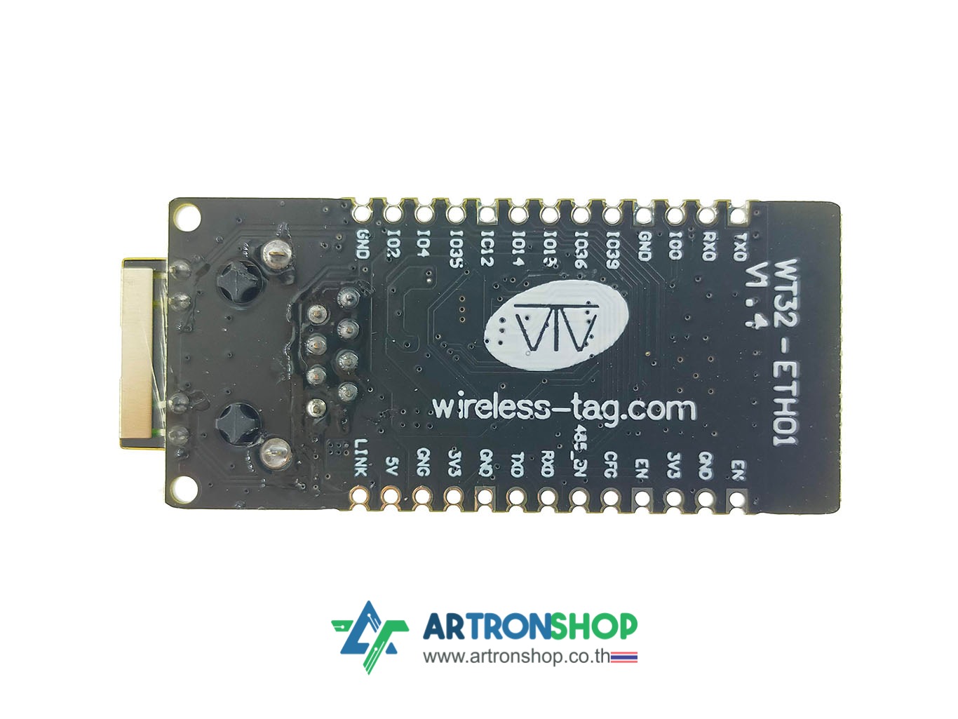 WT32-ETH01 บอร์ด ESP32 พร้อมช่องเสียบแลน