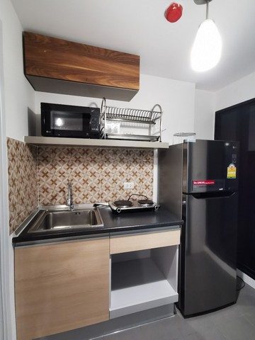 ให้เช่าคอนโด ดิ เอ็กเซล คูคต ตึกC 25 ตรม.เฟอร์ครบ มีเครื่องซักผ้า มีกระจกกั้นห้อง พร้อมอยู่