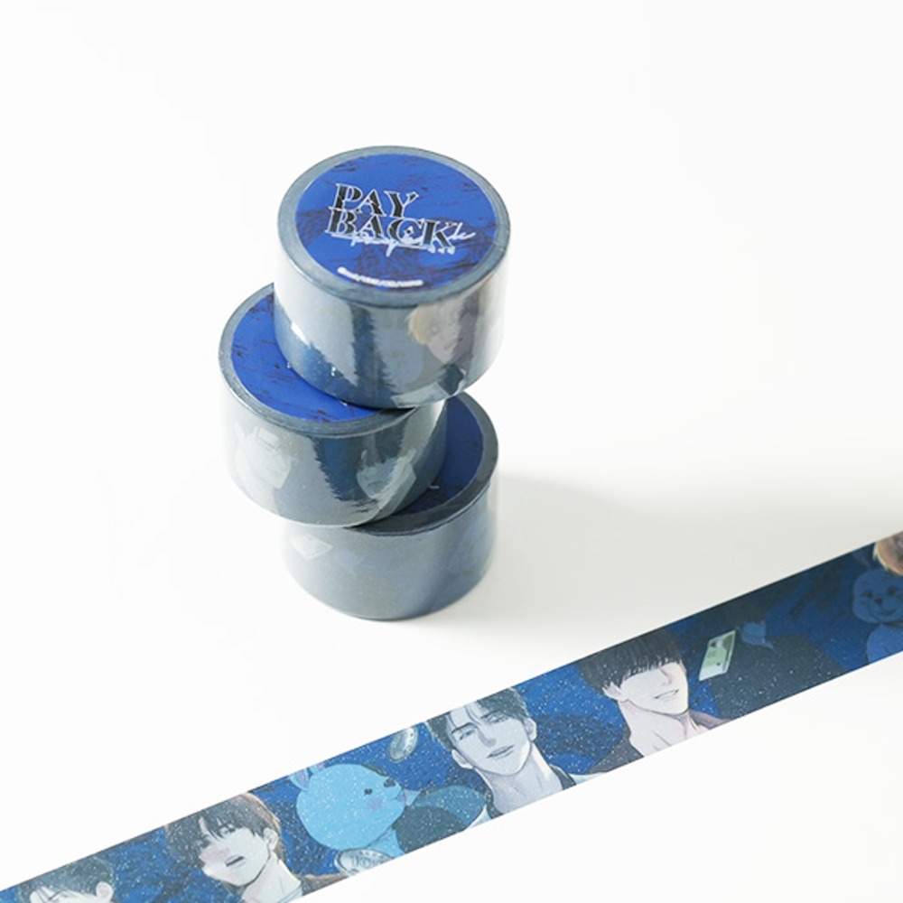 Payback giltter tape roll 30mm.