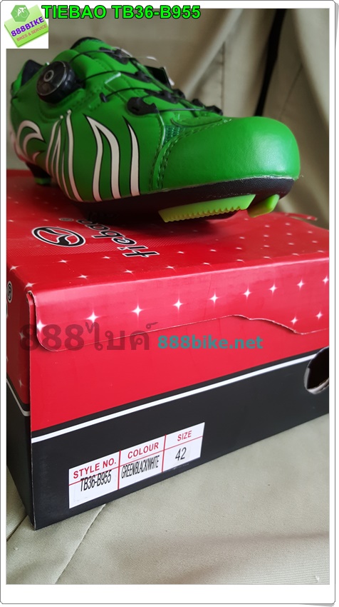 รองเท้าเสือหมอบ รองเท้าเสือภูเขา TIEBOA Road Shoes รุ่น TB36-B955