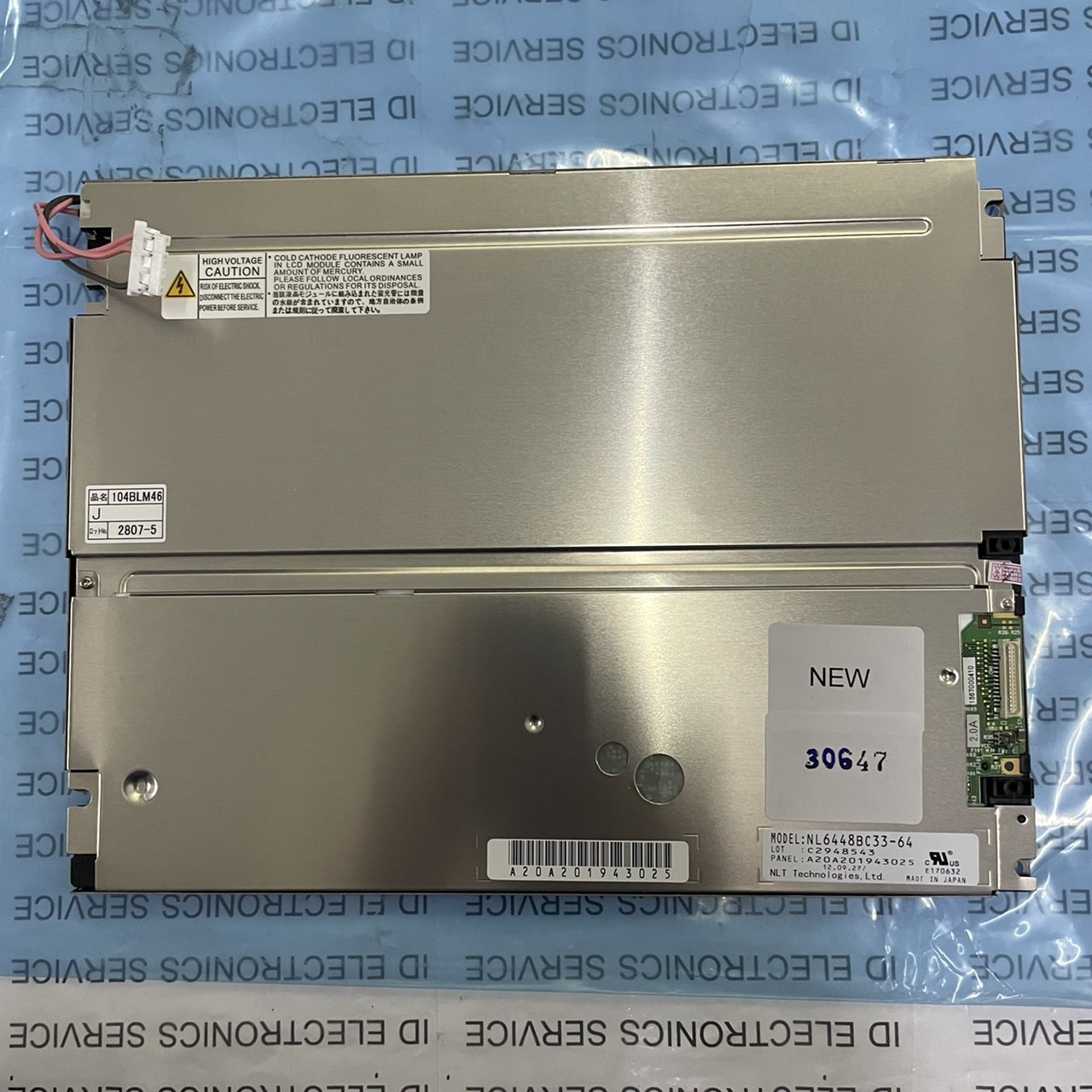NL6448BC33-64 LCD PANEL“ NEC ”