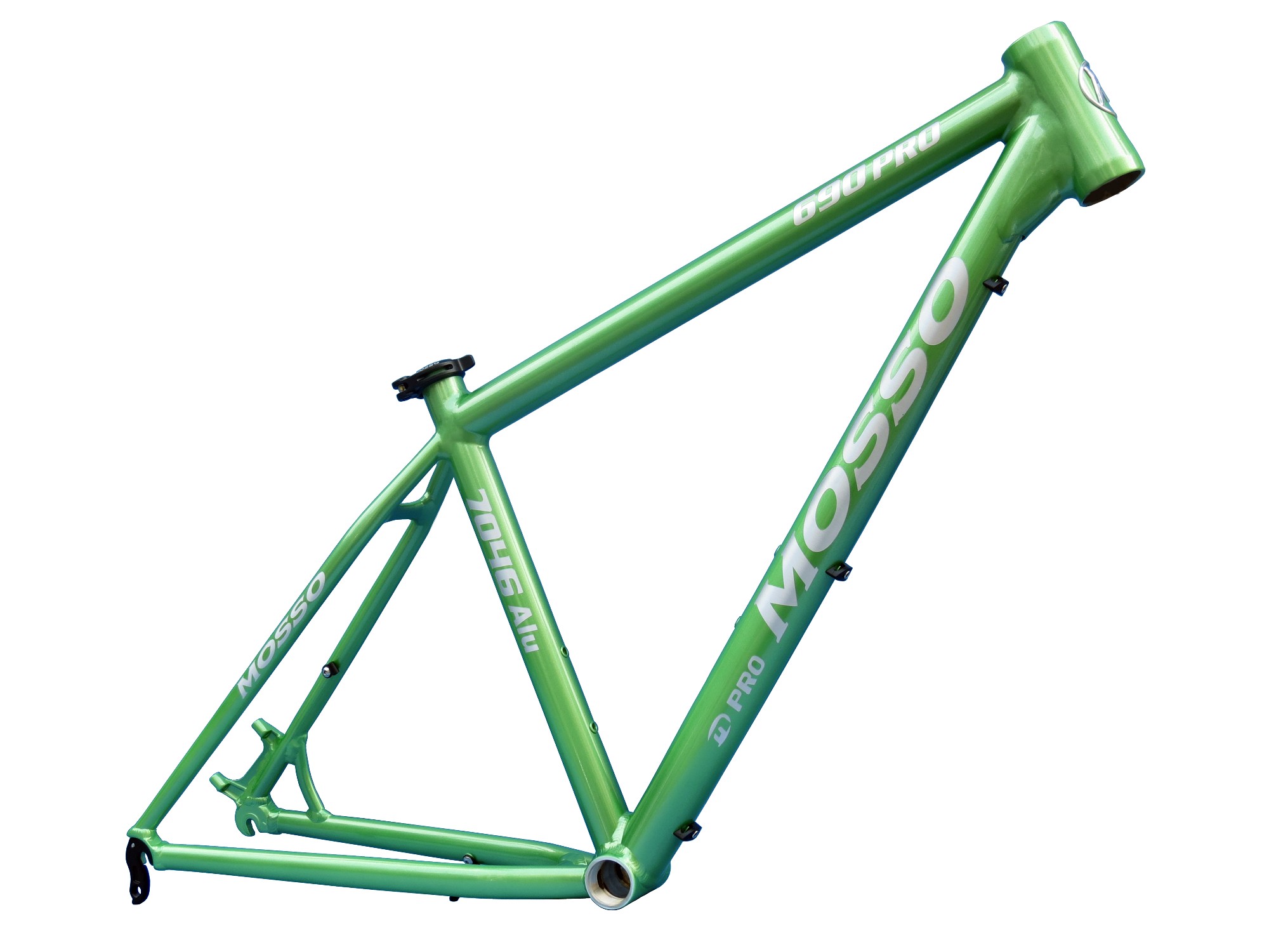 เฟรม MOSSO 690 PRO เฟรมอลูมิเนียมน้ำหนักเบาเพียง 1.26 กก. | 26" และ 27.5" | จักรยานเสือภูเขา XC มืออาชีพ