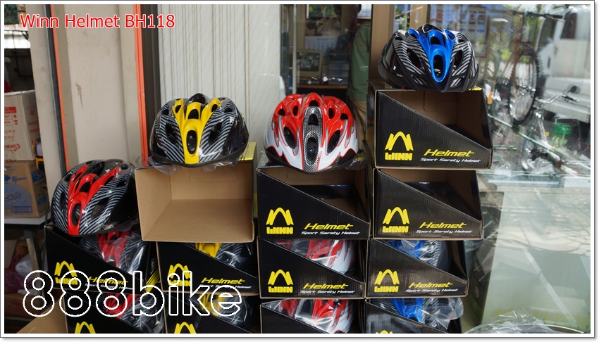 หมวกจักรยาน Winn helmet รุ่น BH18A (outmold 2015)