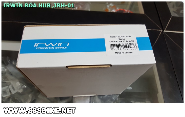 ดุมเสือหมอบ IRWIN ROAD HUB ,IRH-01 Bearing Ceramic (20h+24h)