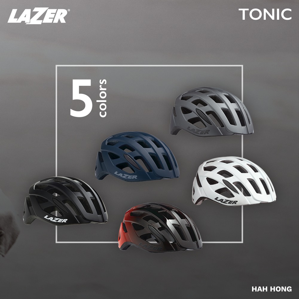 LAZER หมวก TONIC 2020, สีฟ้าครามชมพู ขนาด S, M, L 2020