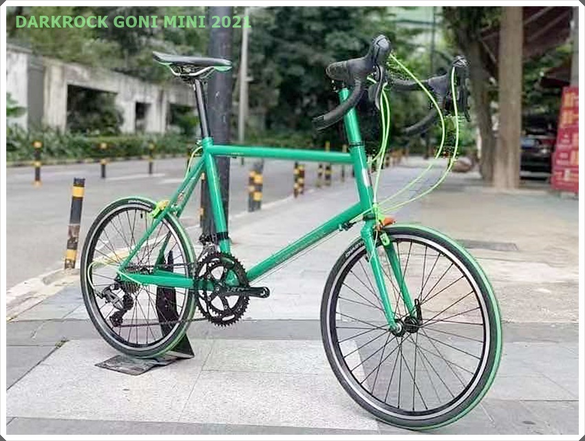 จักรยานมินิ DARKROCK GONI R7 MINI VELO BIKE ล้อ 451 ขนาด 20*1 1/8 นิ้ว 2*10 สปีด L-TWOO R7