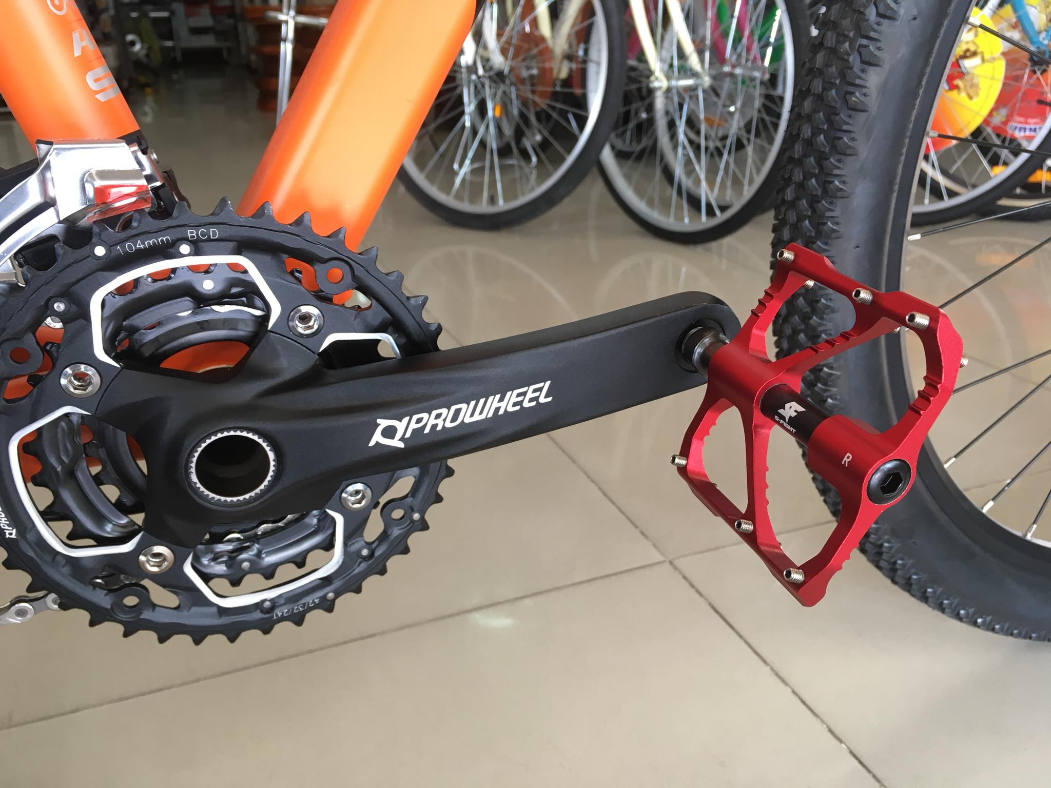 บันไดแบร์ริ่ง S-Fight BEARING PEDALS, B061-A