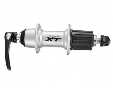 ดุมวีเบรค ดุมหลัง V-Brake XT, FH-T780, 8/9/10-SPD, 36H, สีดำ, มีกล่อง (Malay)