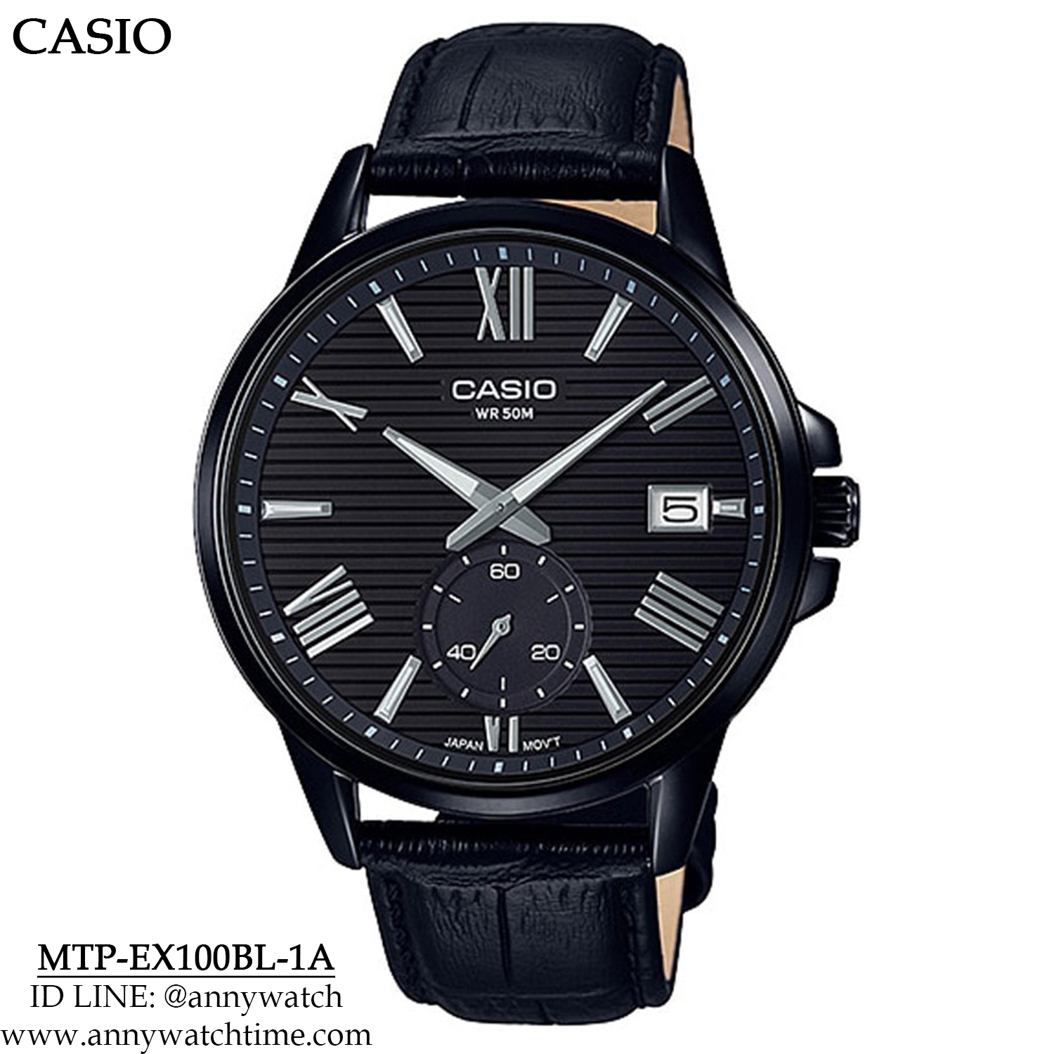 CASIO MTP-EX100BL-1A