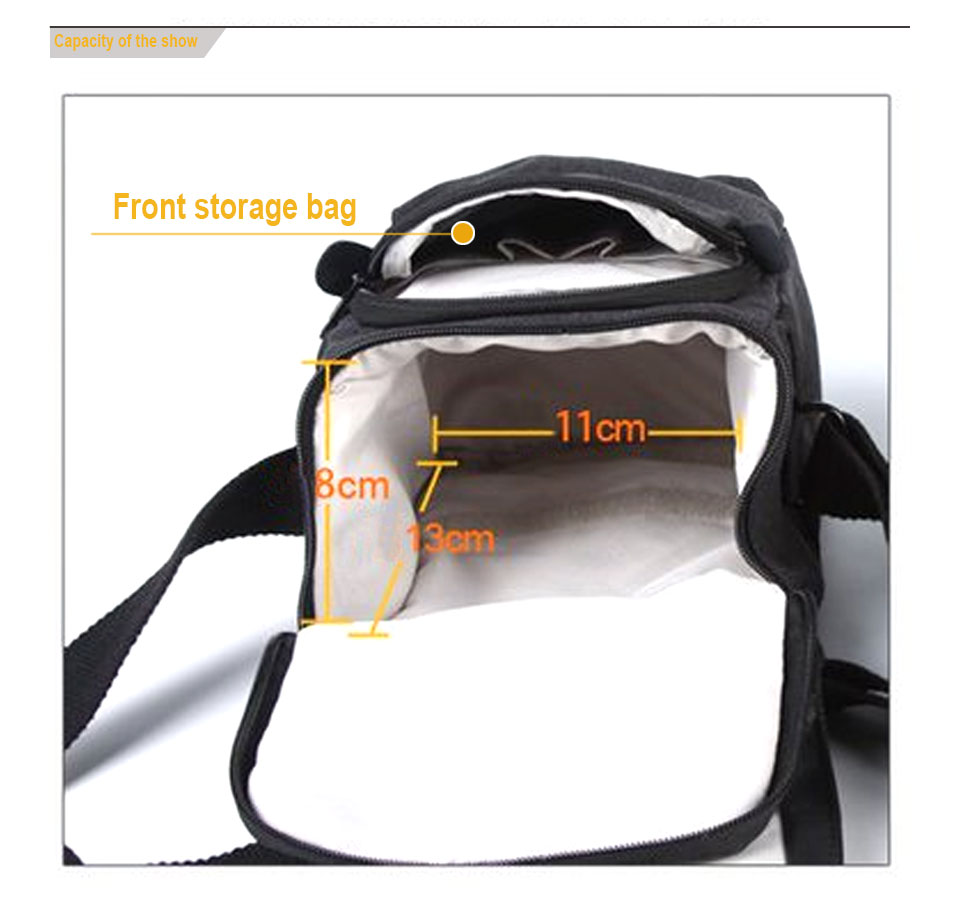 ขาย Caden M0 กระเป๋าแฟชั่น กันน้ำ เก็บกล้องได้ เหมาะสำหรับกล้อง Canon Nikon Sony Panasonic Olympus