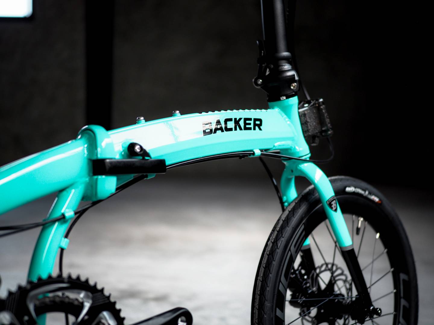 จักรยานพับได้ BACKER ICON 20" ALLOY FOLDING BIKES 2*10 สปีด Tiagra Mix 2021