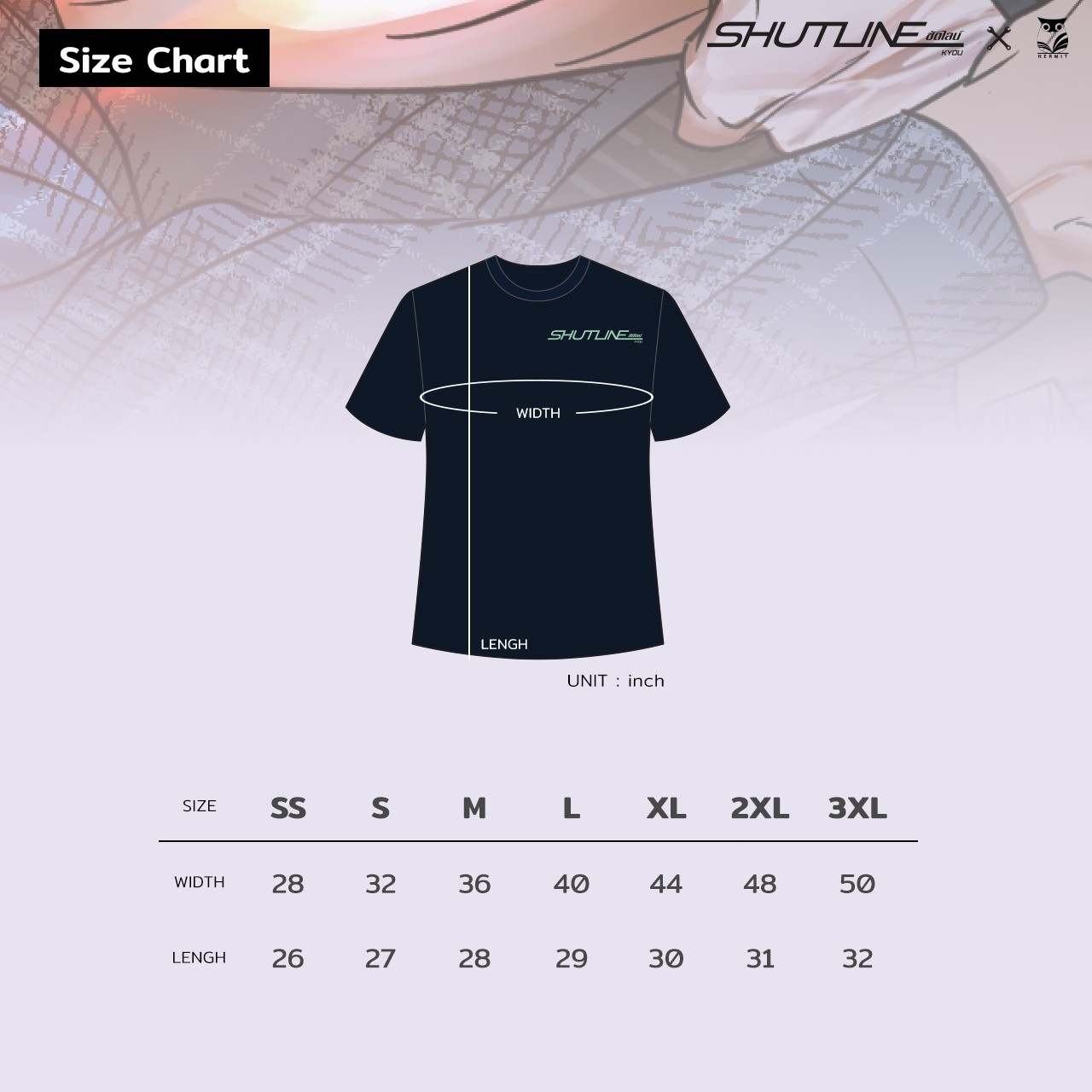 ห้ามสั่งพร้อมเรื่องอื่นค่ะ [Pre-order] Lump Spark T-Shirt Set จำกัด 5 ตัว / ออเดอร์