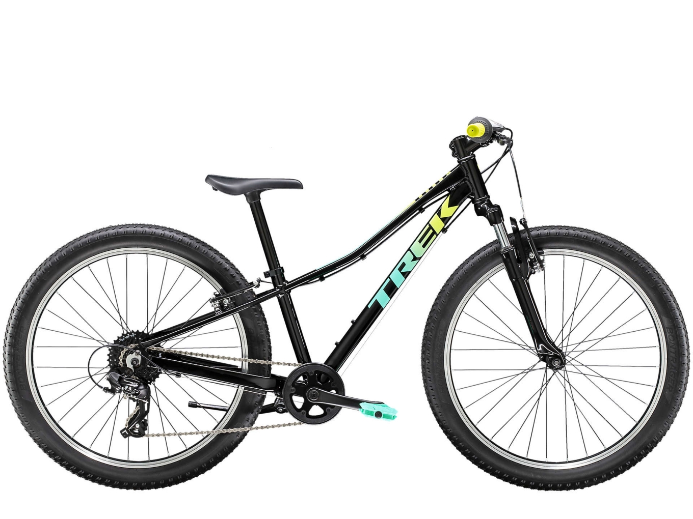 จักรยานเด็ก จักรยานเสือภูเขา TREK PRECALIBER 24" BOYS 1*8 Speed เฟรมอลู วงล้อ 24 นิ้ว, BTK20KPC24SB, 2022