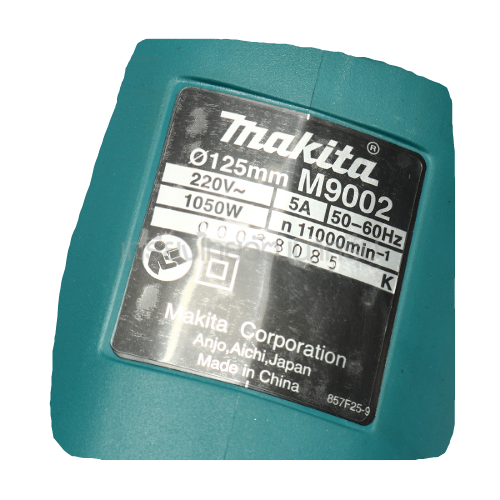 เครื่องเจียร์ไฟฟ้า ขนาด 5 นิ้ว Makita มากีต้า รุ่น M9002B (แท้) ##