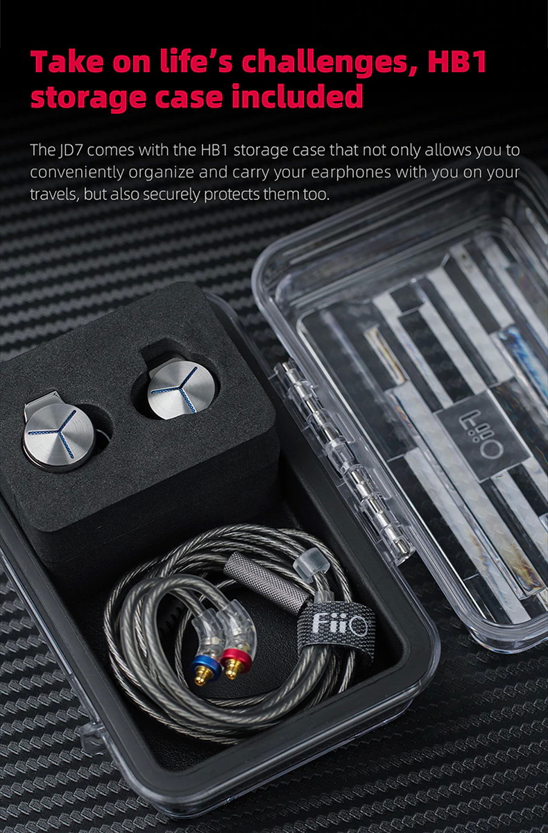 ขาย FiiO JD7 หูฟัง IEMs ไดรเวอร์ Dynamic รองรับ Hi-Res ประกันศูนย์ไทย