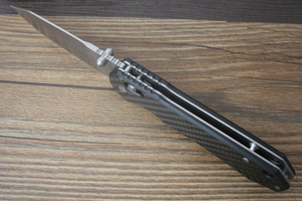 มีดพับ Ganzo รุ่น G7452-CF ด้ามลายคาร์บอนไฟเบอร์ ของแท้ 100%