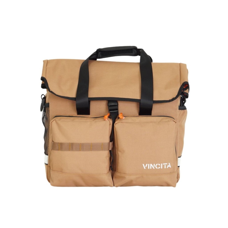 VINCITA B208Bกระเป๋าหน้าสำหรับจักรยานบรอมตัน วินสิตา VOYAGE ATLAS BAG