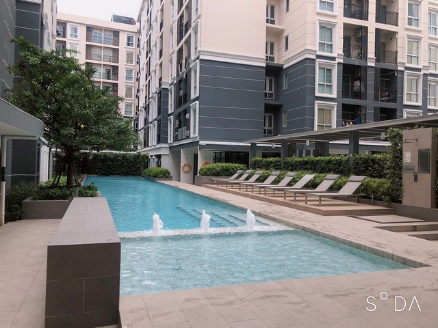 ให้เช่าพลัมคอนโด แจ้งวัฒนะ สเตชั่น ตึกE 23 ตร.ม.เฟอร์ครบ มีเครื่องซักผ้า ใกล้รถไฟฟ้า