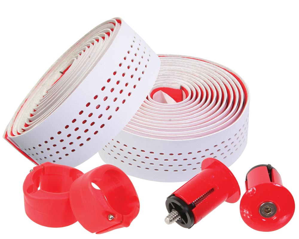 GENETIC, ผ้าพันแฮนด์เสือหมอบ, Perfect, สีดำ/ฟ้า, สีดำ/แดง, สีดำ/ขาว, สีขาว/เขียว.