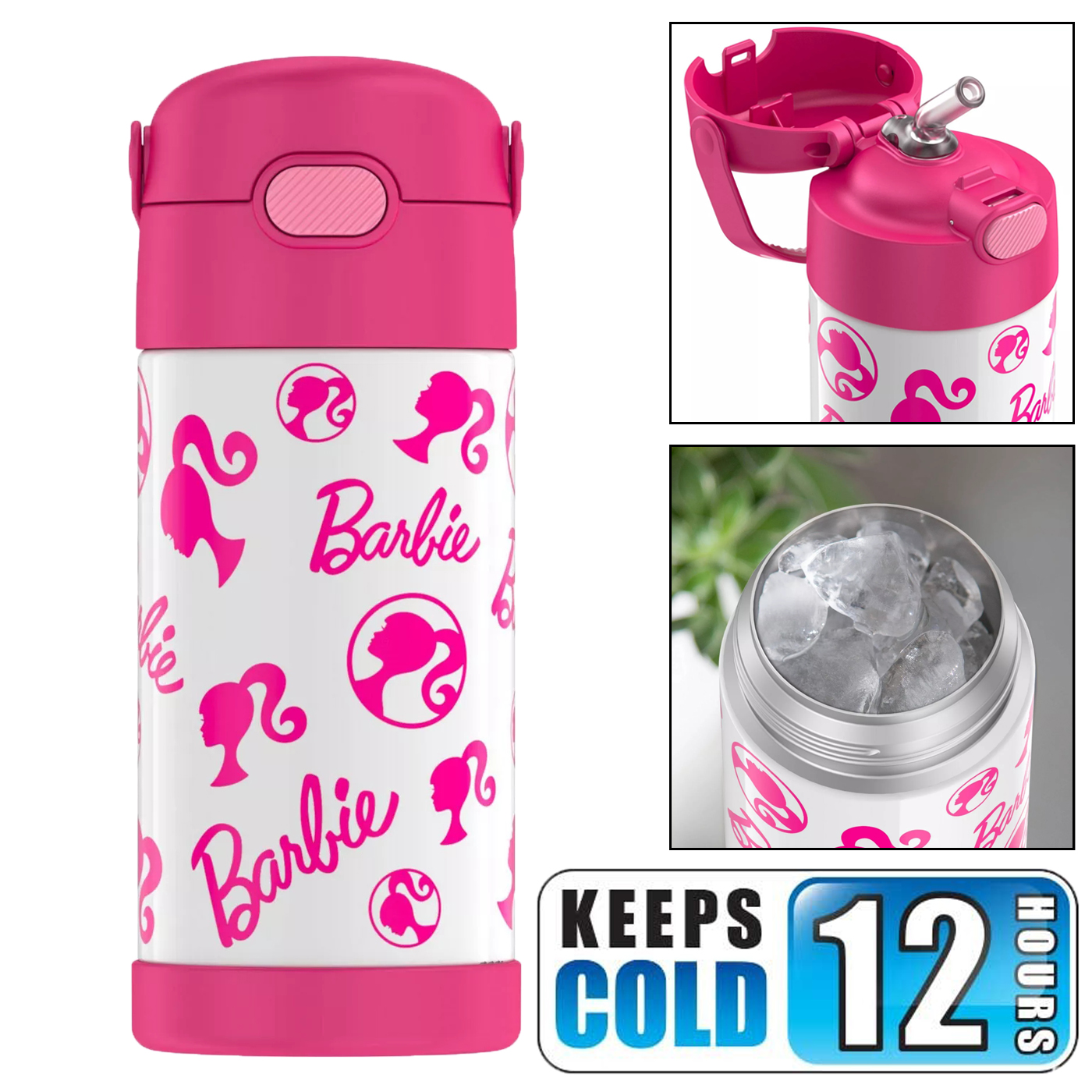กระติกเก็บความเย็น Thermos 12oz FUNtainer Bottle - Barbie