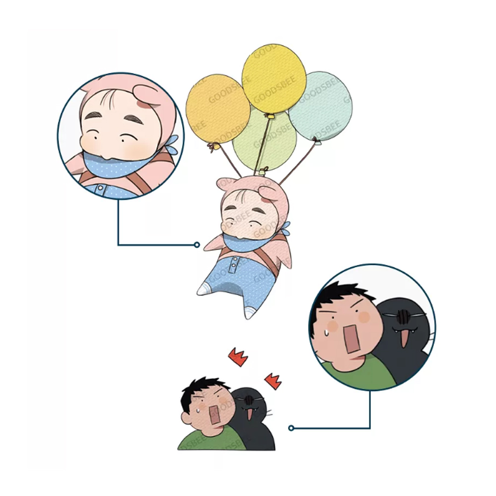 เมื่อวันฟ้าใส -Acrylic keyring