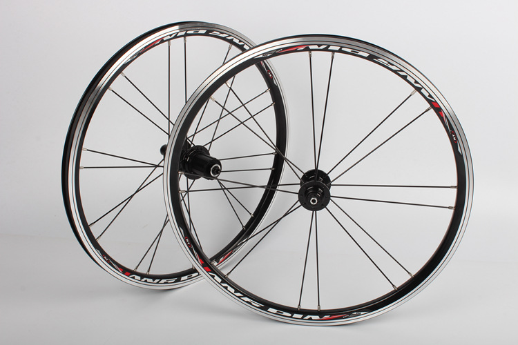 ล้อสำเร็จ ล้อมินิ RT 406 20 INCH WHEELSET BEARING จักรยาน 20 นิ้ว, 100/135mm. Disc brake