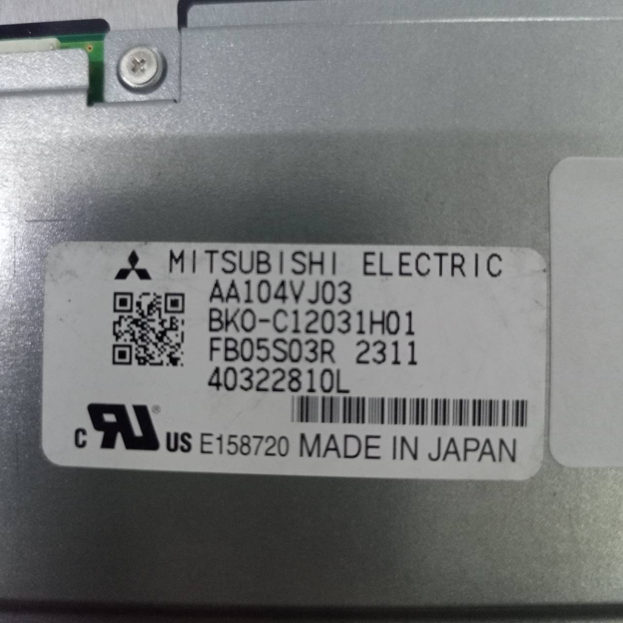 AA104VJ03 LCD PANEL " MITSUBISHI "