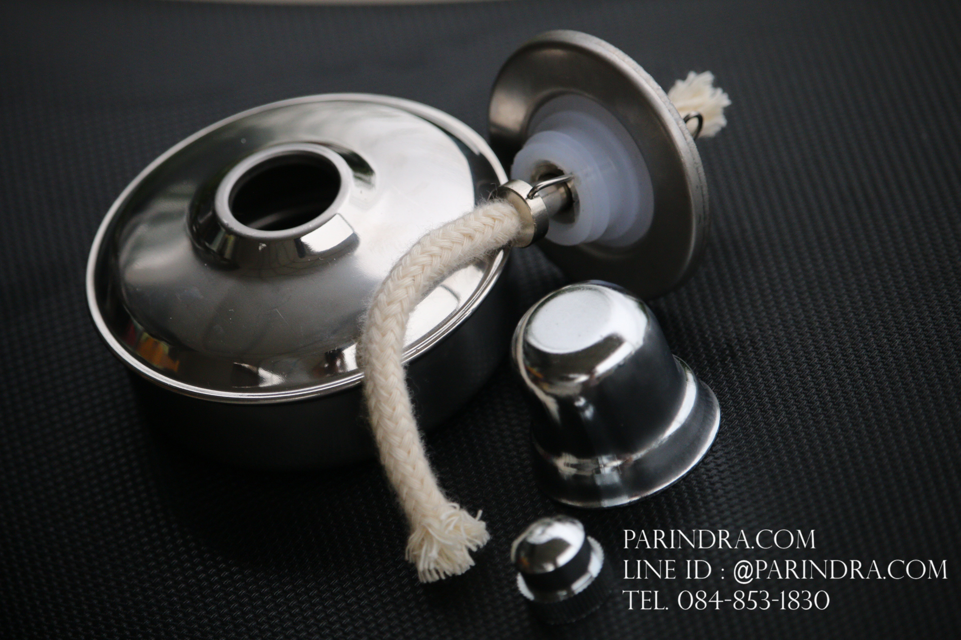 ตะเกียงแอลกอฮอล์ แสตนเลส 100 ml. อย่างดี แบบที่ 1