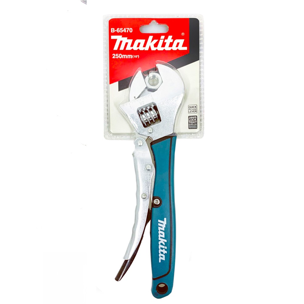 คีม+ประแจเลื่อน 10" Makita มากีต้า P/N.B-65470 (แท้)##