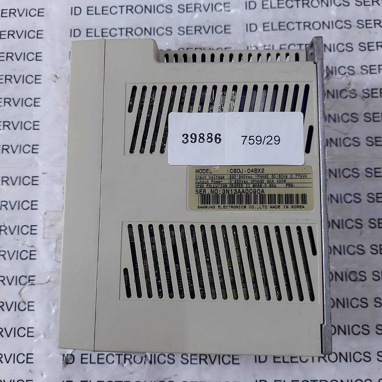 CSDJ-04BX2 SERVO DRIVE " SAMSUNG "