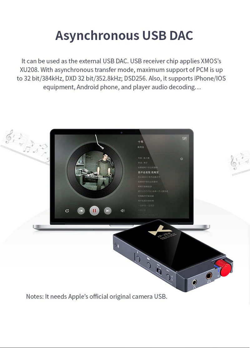 xDuoo XP-2 Bal Bluetooth DAC/AMP พกพา รองรับ Hi-Res ประกันศูนย์ไทย