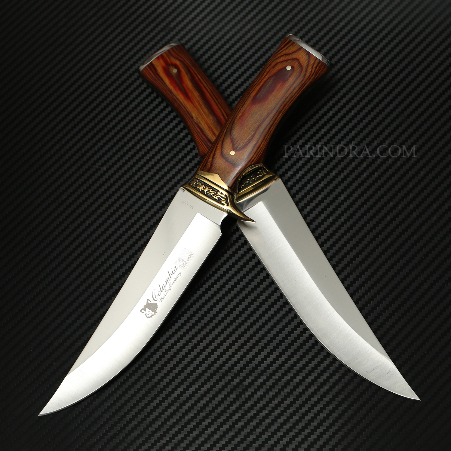 มีดเดินป่า COLUMBIA รุ่น G57 ใบมีดสวย คมมาก