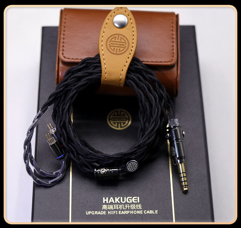 ขาย Hakugei Shadow สายอัพเกรดหูฟัง ทองแดง 6N OCC Litz + 6N Silver Litz