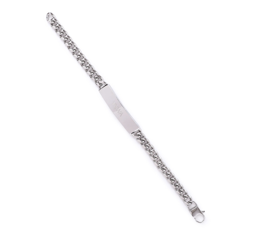สร้อยข้อมือลิเวอร์พูล LFC Curb Chain ID ของแท้