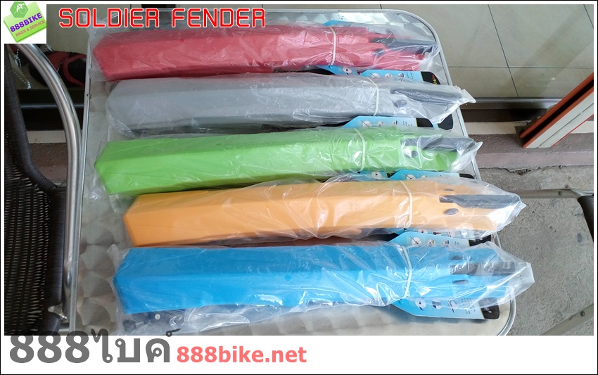 บังโคลนจักรยาน SENBA COLORFUL FENDER MUDGUARD ,SB-328 มีสีฟ้า,แดง,เขียว