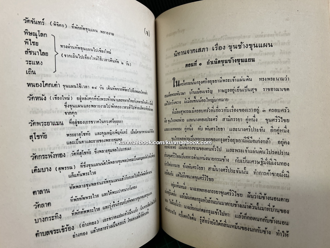 นิทานจากเสภาขุนช้างขุนแผน / อนุสรณ์ในงานพระราชทานเพลิงศพ พระตีรณสารวิศวกรรม (ตรี ตีรณสาร)